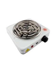 hornillo electrico sfy 1000w blanco