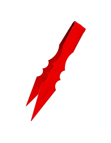 pinzas cold smoke 22 cm rojo