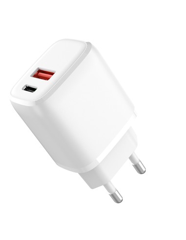 CARGADOR CARGA RAPIDA - USB Y TIPO-C