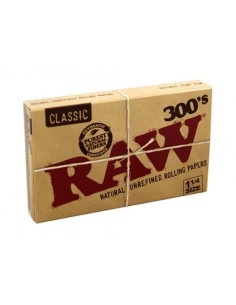 PAPEL RAW CLASSIC 1 - 1/4 300 HOJAS