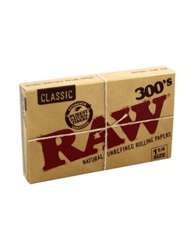 PAPEL RAW CLASSIC 1 - 1/4 300 HOJAS