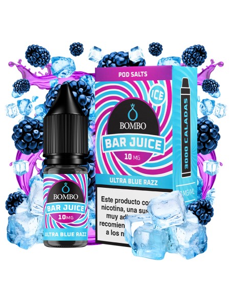 SALES DE NICOTINA Bar Juice by Bombo 10ml 10mg