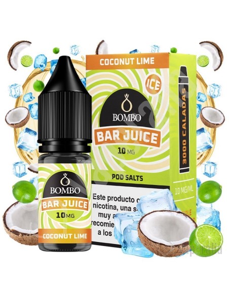 SALES DE NICOTINA Bar Juice by Bombo 10ml 10mg
