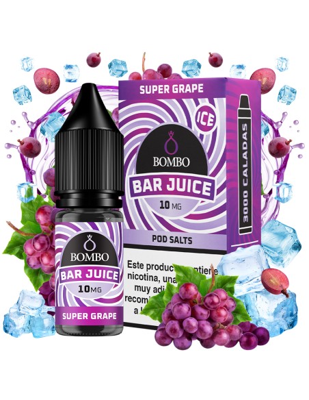 SALES DE NICOTINA Bar Juice by Bombo 10ml 10mg