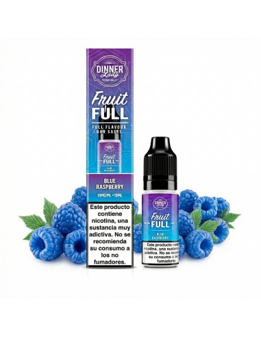Dinner Lady Fruit FULL Blue Raspberry - Sales de Nicotina 10 ml