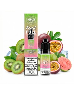 Dinner Lady Fruit FULL Kiwi Passion Guava - Sales de Nicotina 10 ml