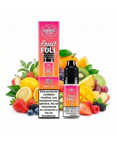 Dinner Lady Fruit FULL Fresh Fruits - Sales de Nicotina 10 ml