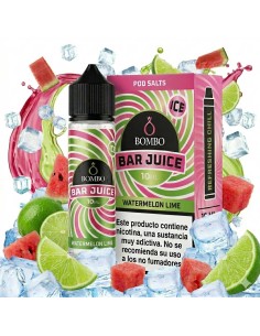 Bombo Bar Juice Watermelon Lime Ice - Sales de Nicotina...