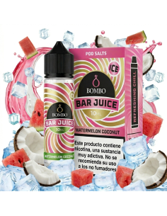 Bombo Bar Juice Watermelon Coconut Ice - Sales de Nicotina 10 ml