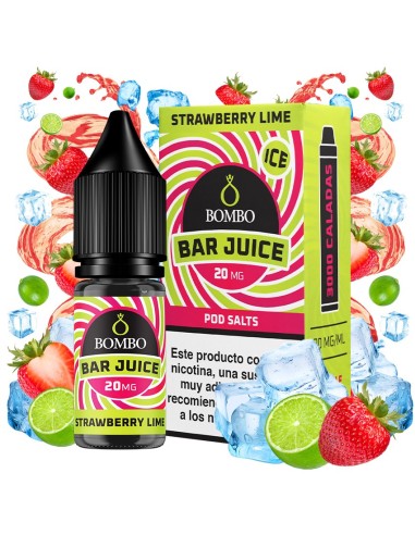 Bombo Bar Juice Apple Strawberry Lime Ice -...