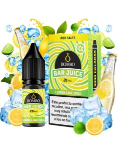 Bombo Bar Juice Lemon Lime Soda Ice- Sales de Nicotina 10 ml