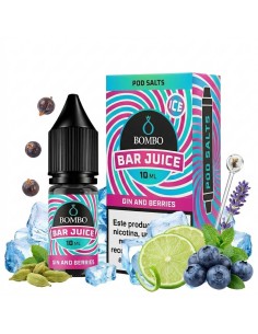 Bombo Bar Juice Gin and Berries Ice - Sales de Nicotina...