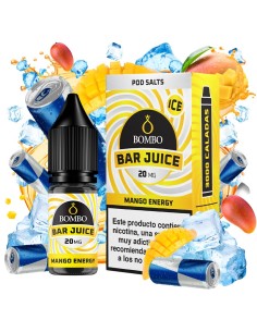 Bombo Bar Juice Mango Energy Ice - Sales de Nicotina 10 ml