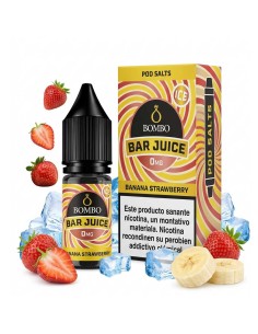 Bombo Bar Juice Banana Strawberry Ice - Sales de Nicotina 10 ml