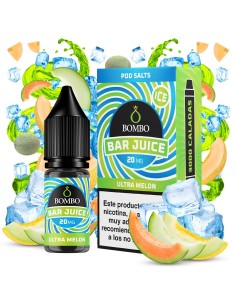 Bombo Bar Juice Ultra Melon Ice - Sales de Nicotina 10 ml