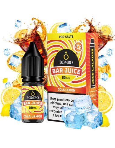 Bombo Bar Juice Cola Lemon Ice - Sales de Nicotina 10 ml